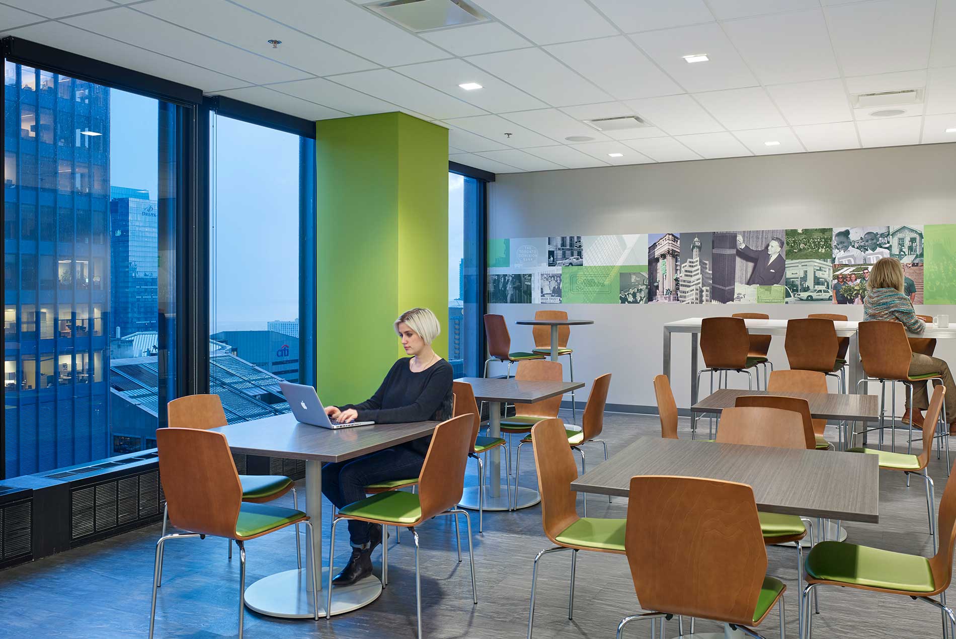 TD's Renovated Toronto Office Achieves WELL Gold Certification - HOK