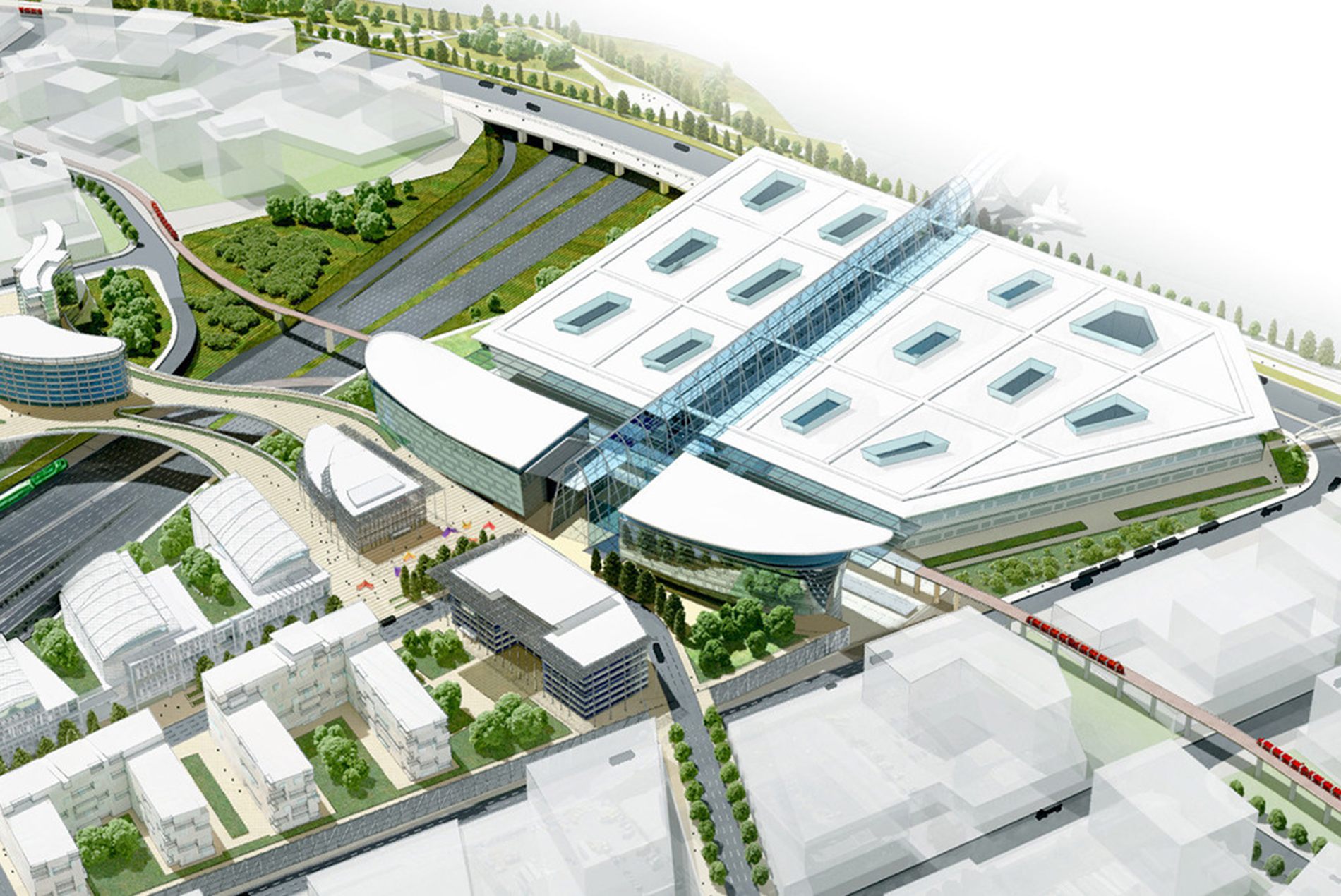 HOK to Design New Transit Hub at Toronto Pearson International Airport