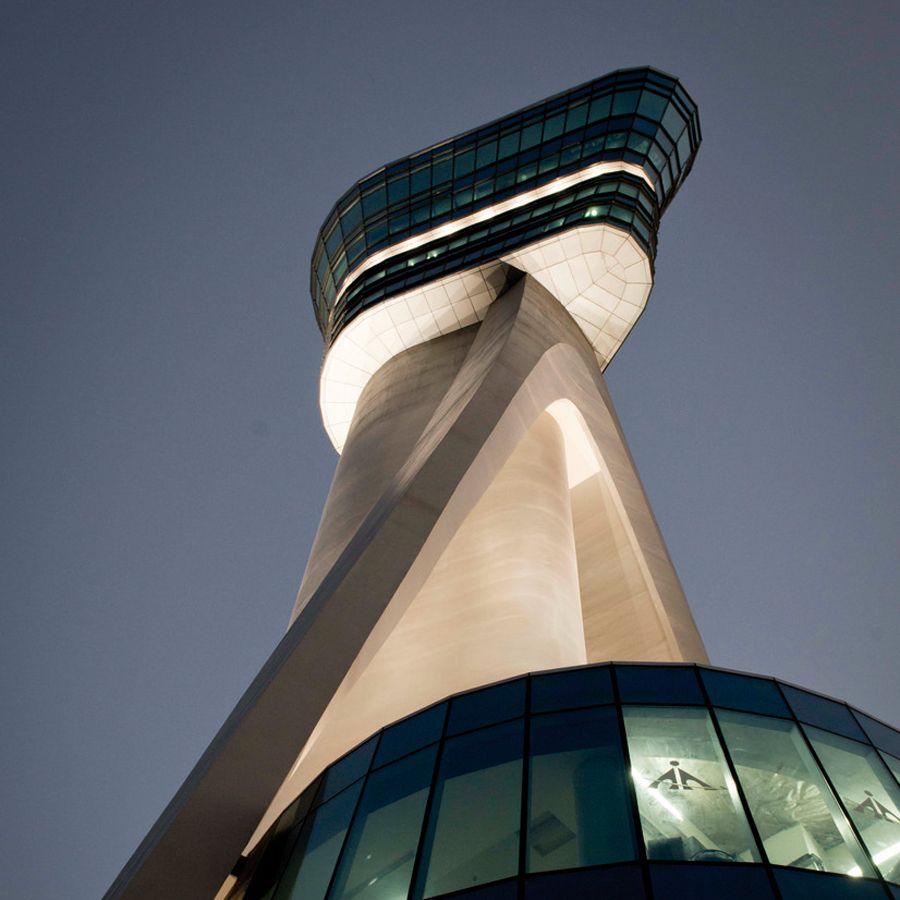 Chhatrapati Airport - Airport Traffic Control Tower designed by HOK
