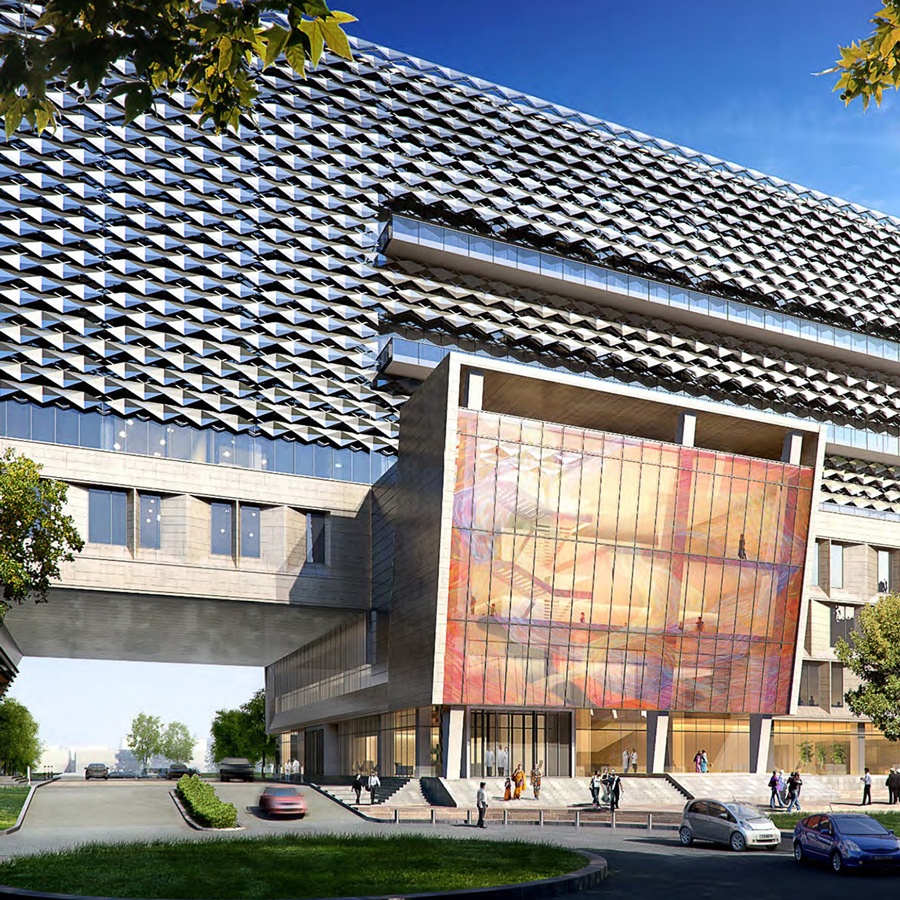 Dr D.Y. Patil University Multispecialty Hospital, designed by HOK