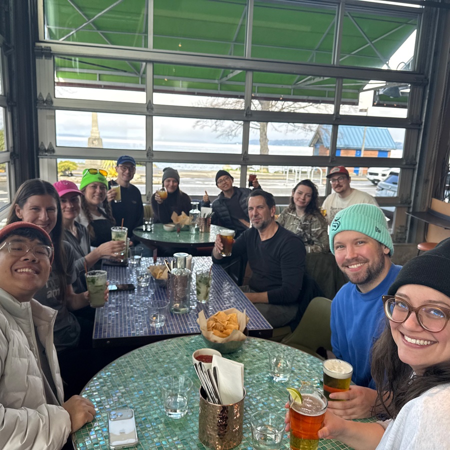 HOK Seattle studio happy hour