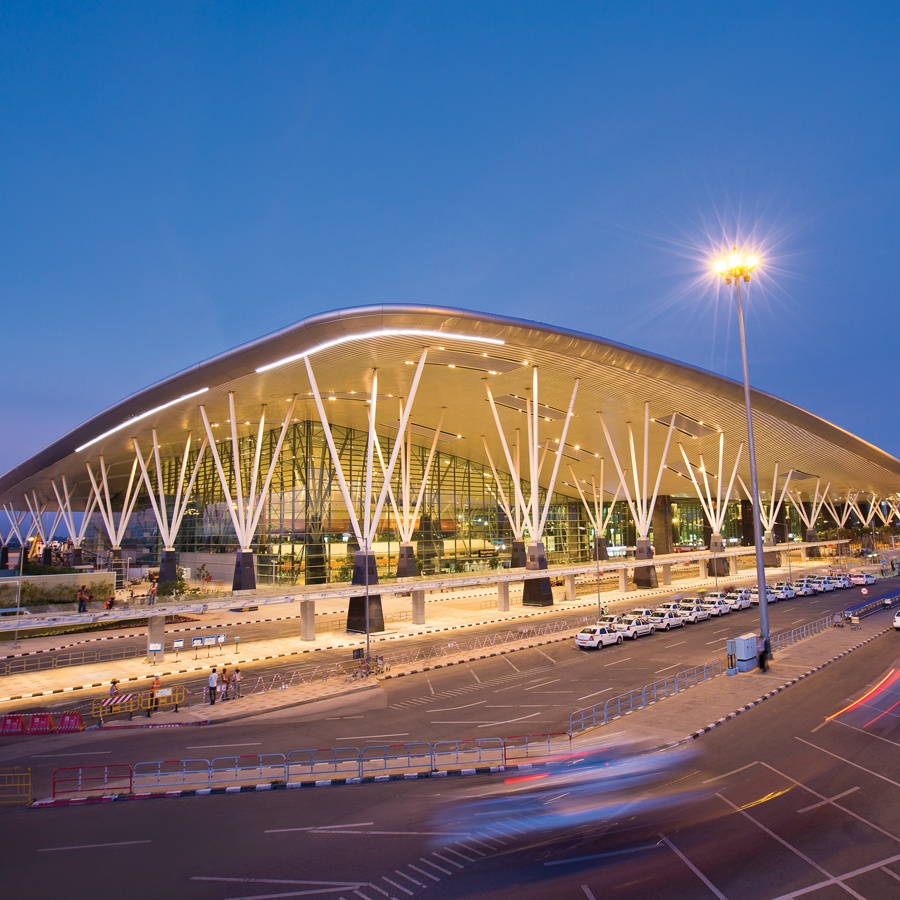 Kempegowda International Airport designed by HOK