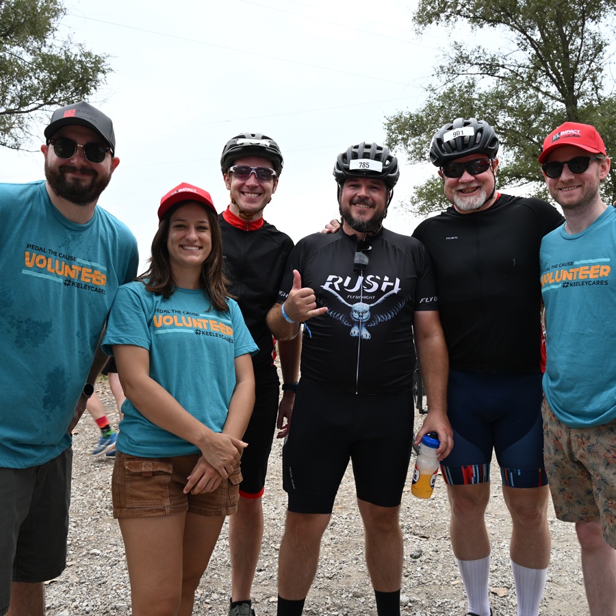 HOK St. Louis studio team members at Pedal the Cause