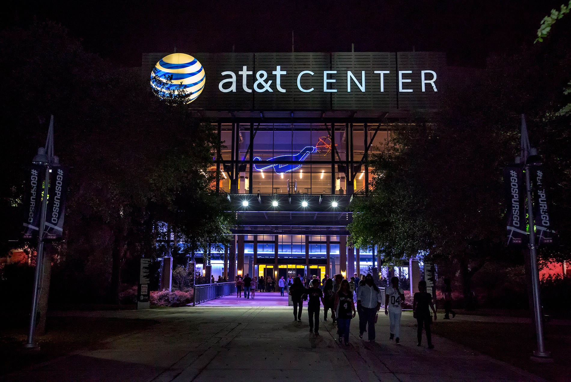 Renovated AT&T Center Welcomes Spurs Fans