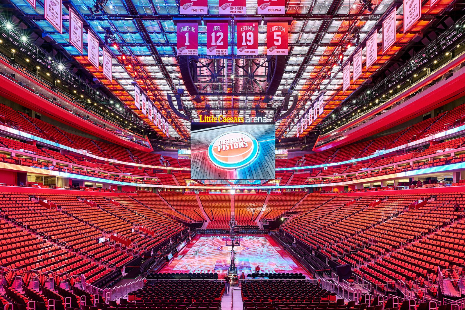 Inside look at Red Wings new Little Caesar's Arena - Sports Illustrated