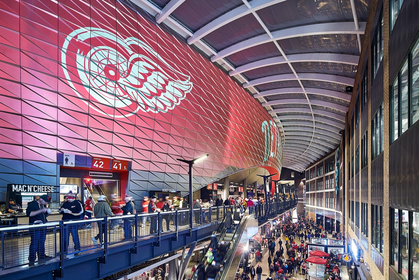 Little Caesars Arena V2 DJI_0388  Detroit Michigan 