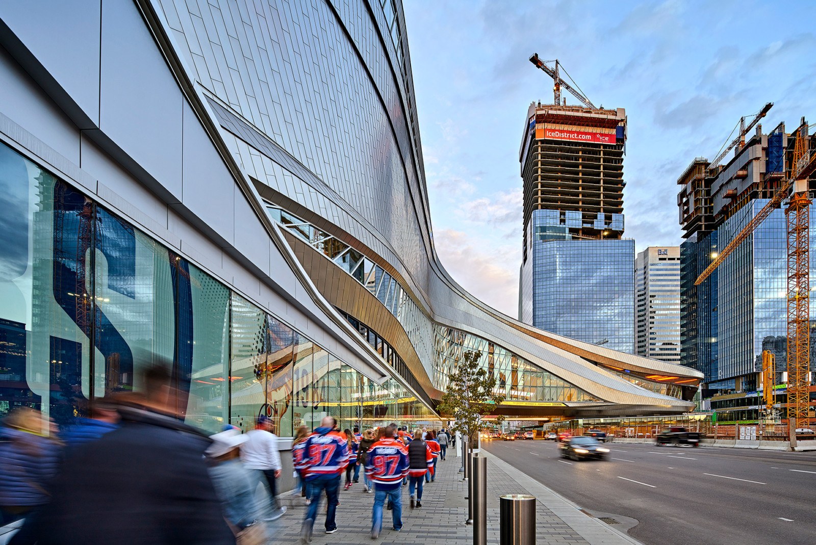 Rogers Place - The Edmonton Oilers pop-up store located