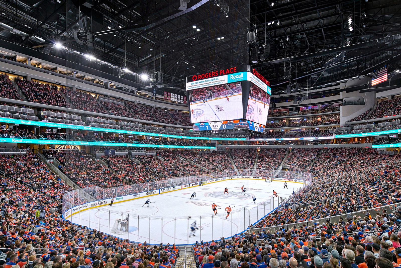 Rogers Place Canada's First NHL Arena Built to LEED Silver