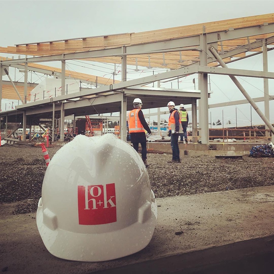 Seattle-Tacoma International Airport Concourse D Annex construction HOK