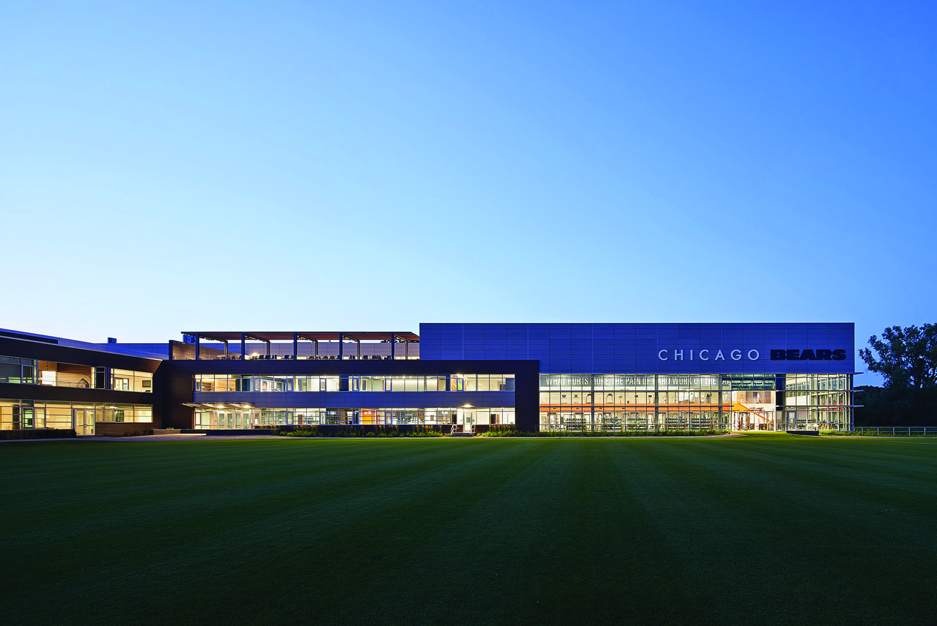 NFL's Chicago Bears Unveil HOK-Designed Expansion to Halas Hall - HOK 