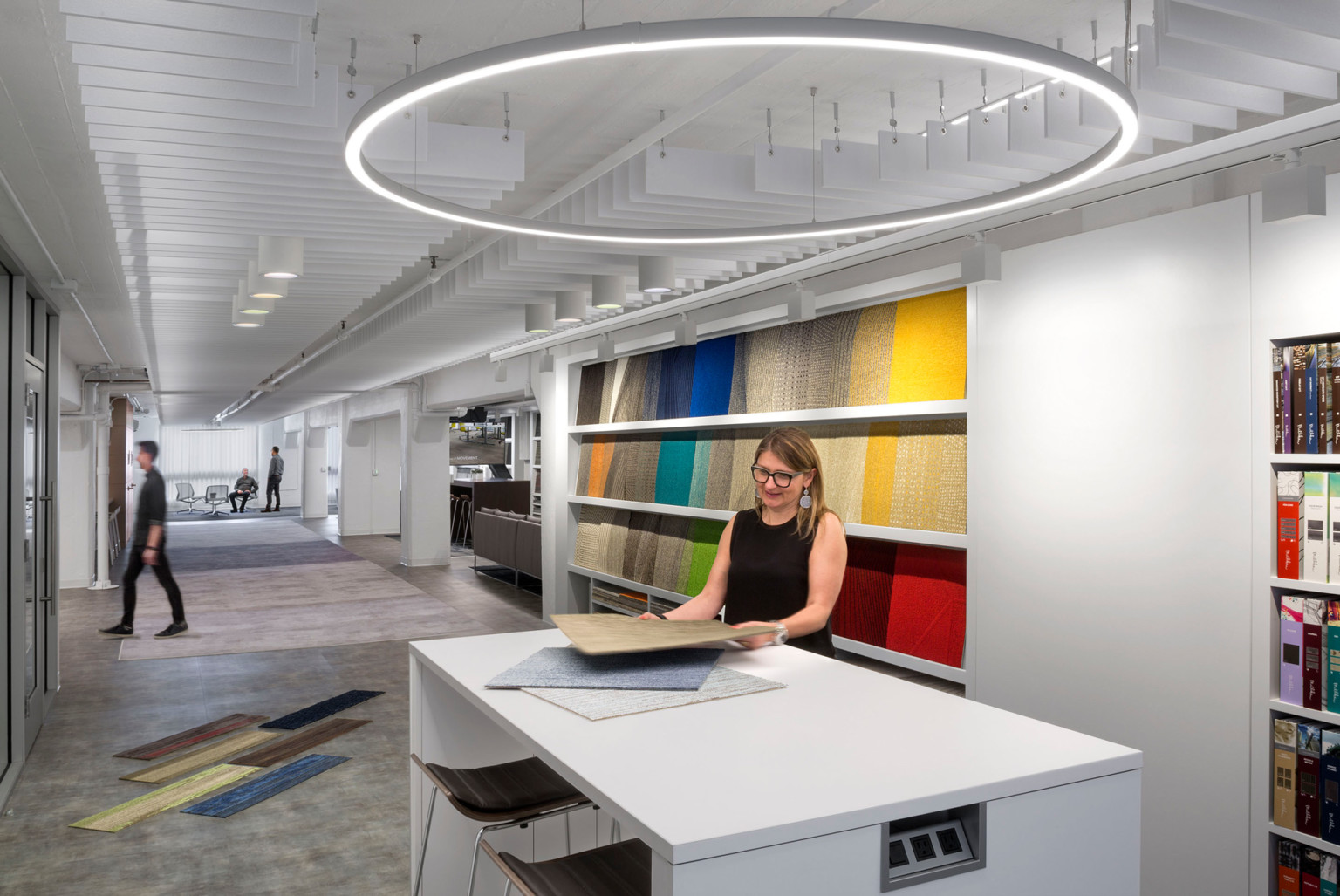 Milliken Flooring Showroom HOK