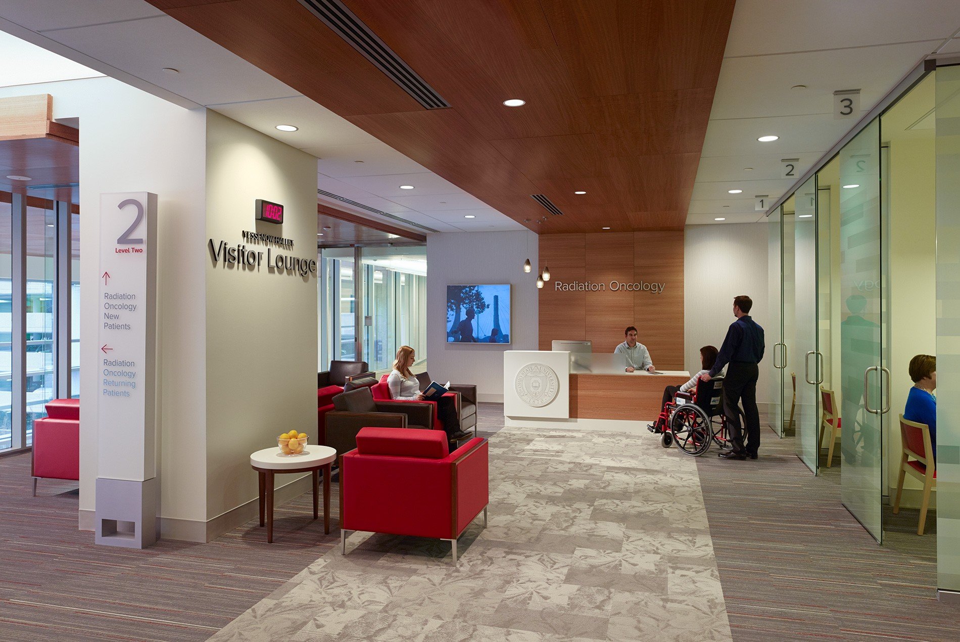 Ohio State University Comprehensive Cancer Center Lounge 1900 1
