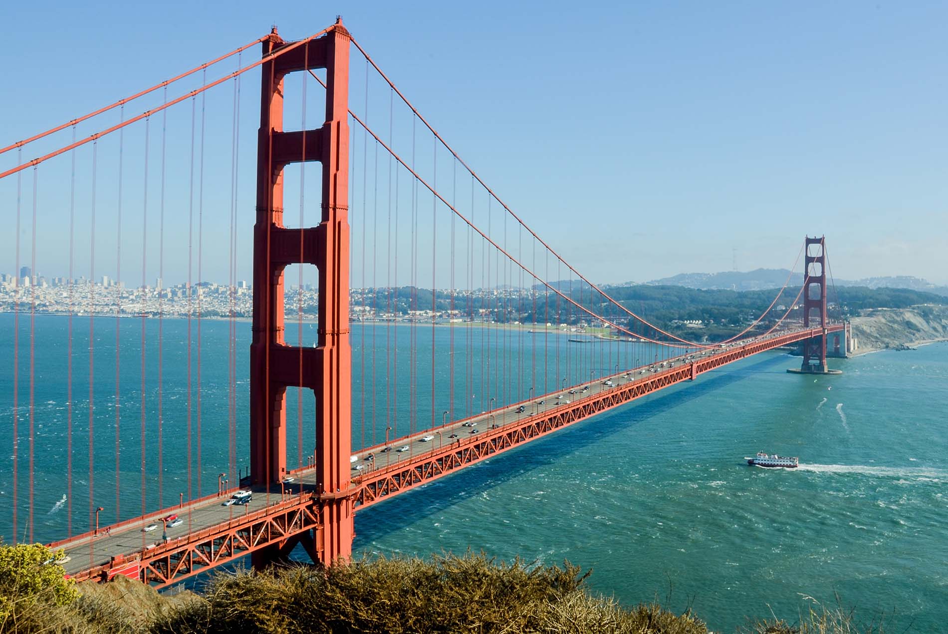 GG bridge 1900x1270 1 Fast Company Publishes HOK Columns on Supporting Healthcare Workers and Beautifying Infrastructure