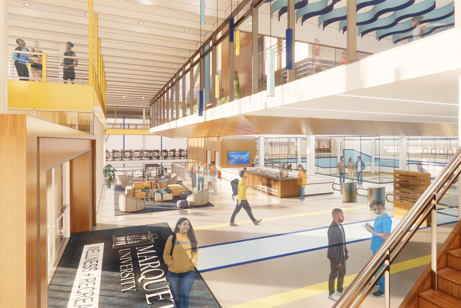 Marquette University Unveils Plans for Reimagined Wellness + Recreation