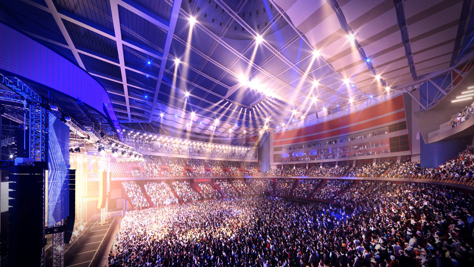 HOK To Design Modernization Of Iconic Avicii Arena In Stockholm Sweden HOK To Design Modernization Of Iconic Avicii Arena In Stockholm Sweden