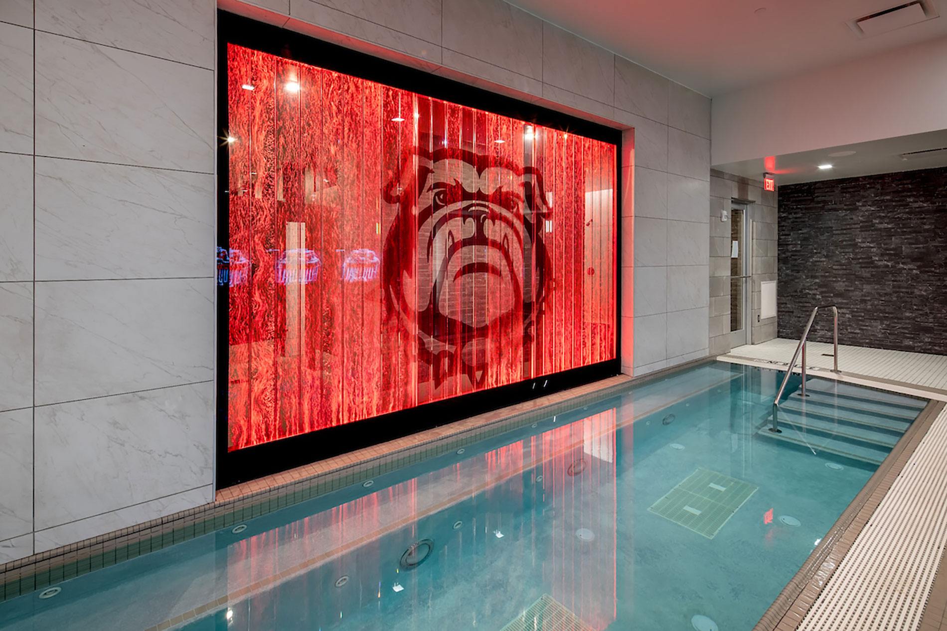 University of Georgia Butts Mehre Heritage Hall Field Level Therapy Pools Christy Radecic Photography 1900