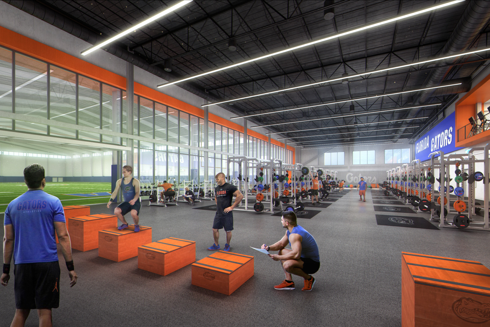 University of Florida Unveils New Football Training Center HOK