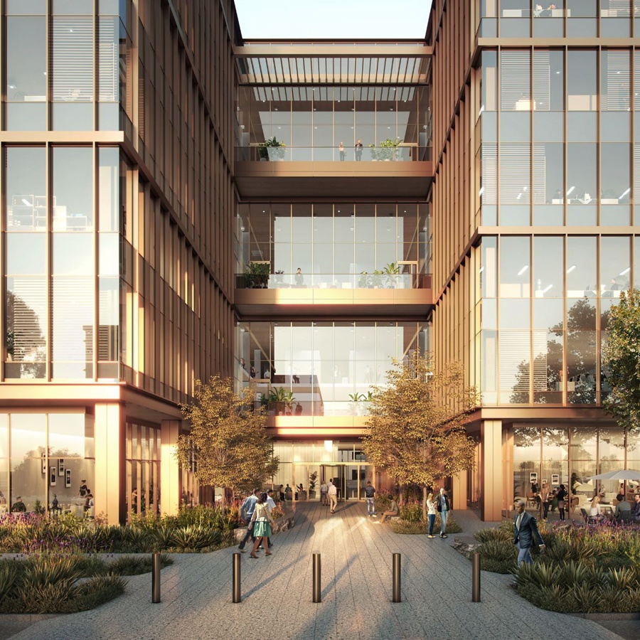 Texas Facilities Commission Capitol Complex Phase II designed by HOK