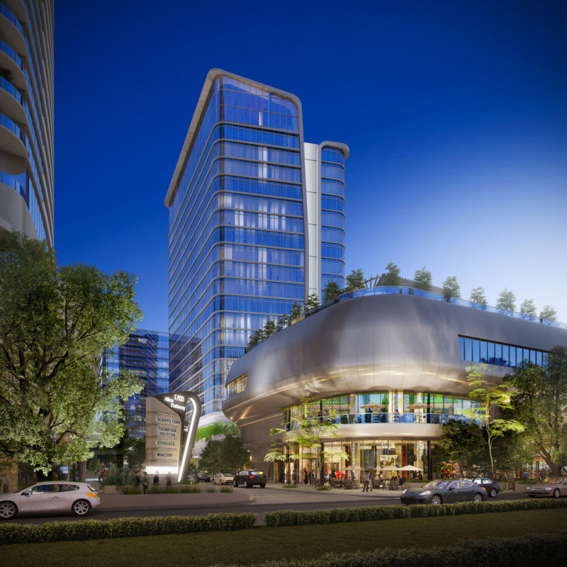 The Allen MixedUse Development HOK