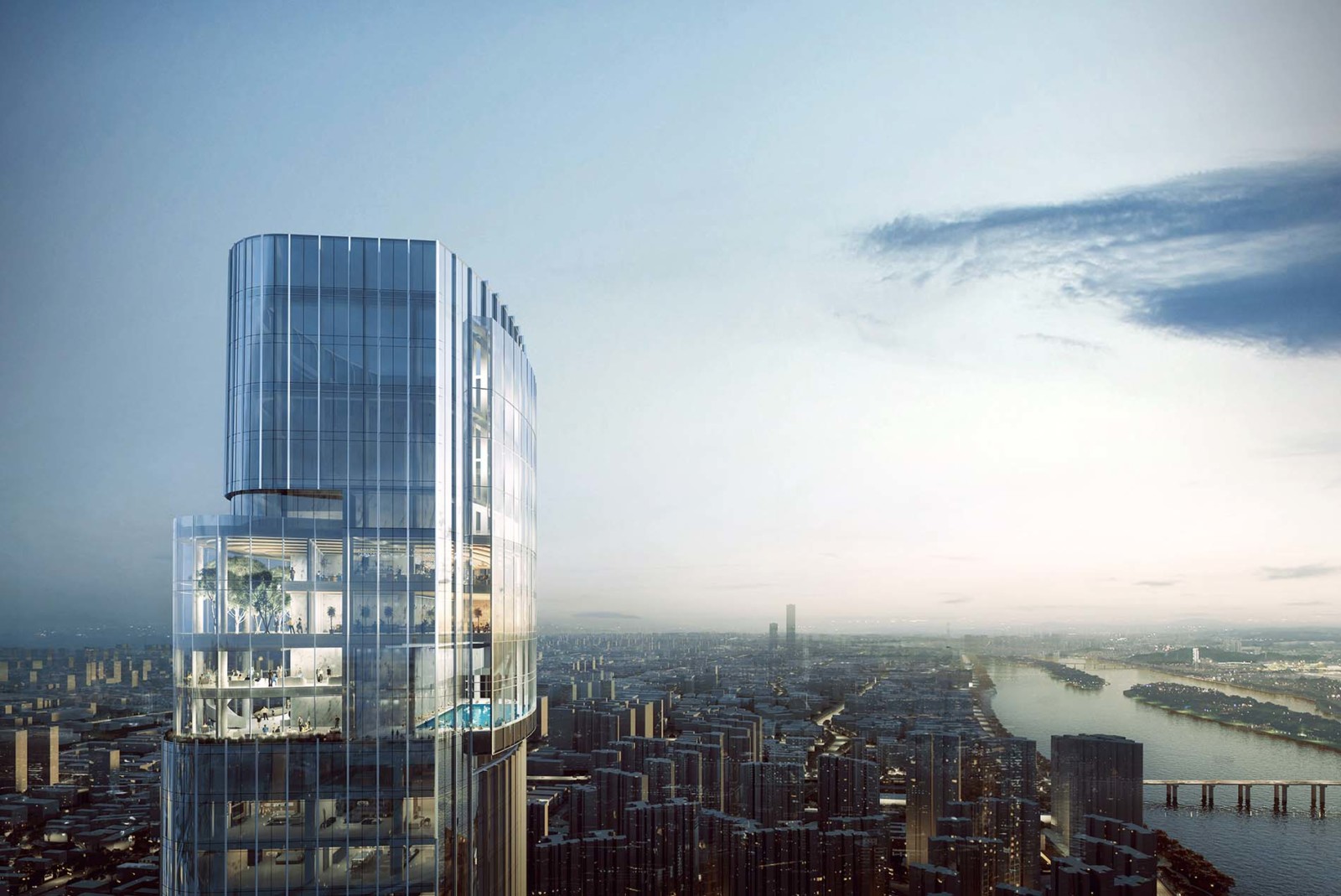 Mixed Use Tall Building Design Competition HOK