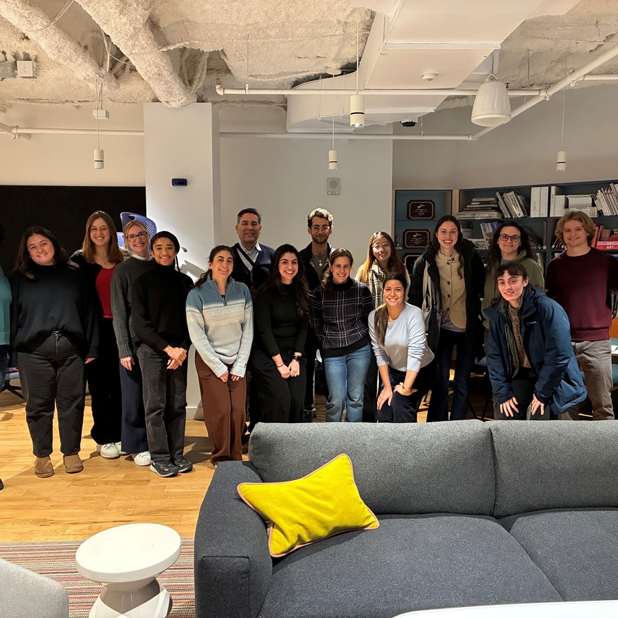 HOK Boston Studio volunteering for ACE Mentor Program