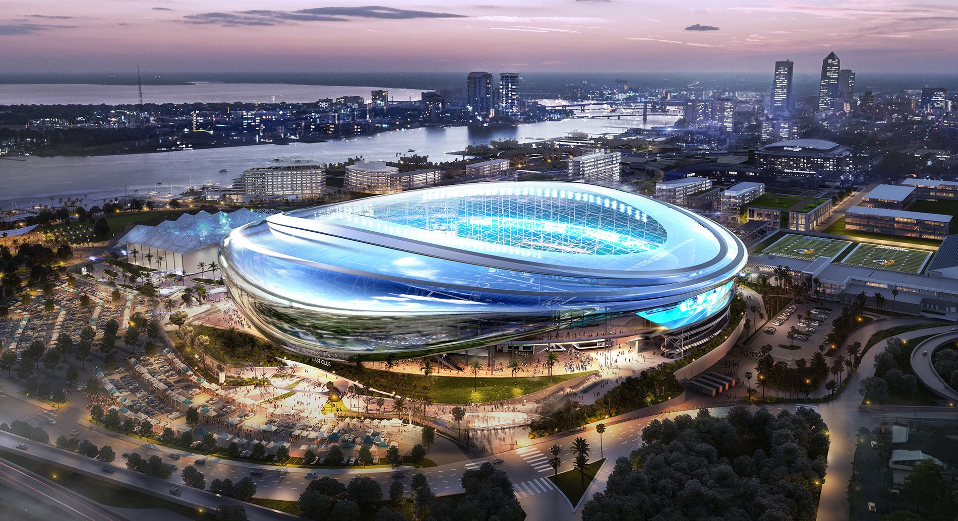 Renderings Revealed of NYCFC's New Stadium and Residential Neighborhood in  Willets Point - HOK