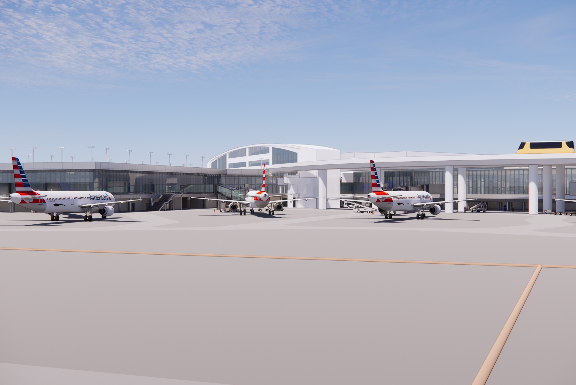 DFW Airport's Future: High-Tech, Efficient and Passenger-Focused - HOK