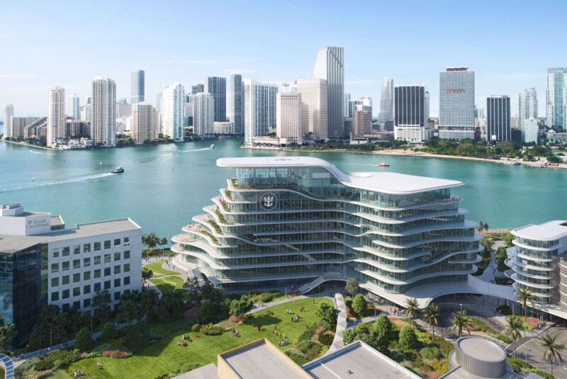 Royal Caribbean Reveals HOK Design for New Headquarters in Miami HOK
