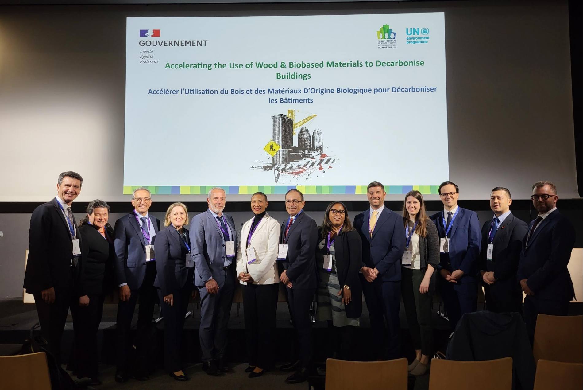 Kim Dowdell and Anica L. UN Paris Forum 1900 x 1270 2