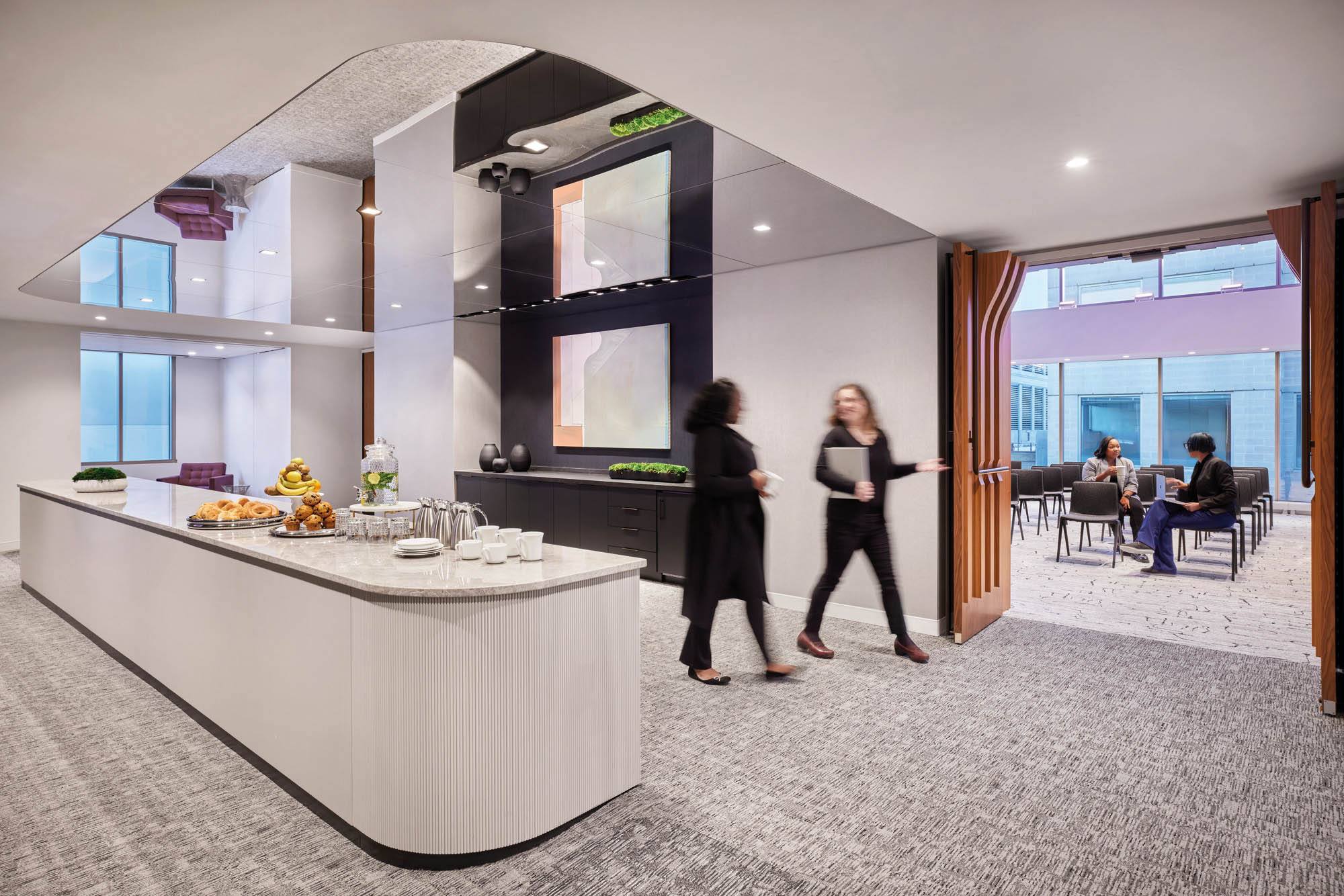 HOK Washington DC Office lobby