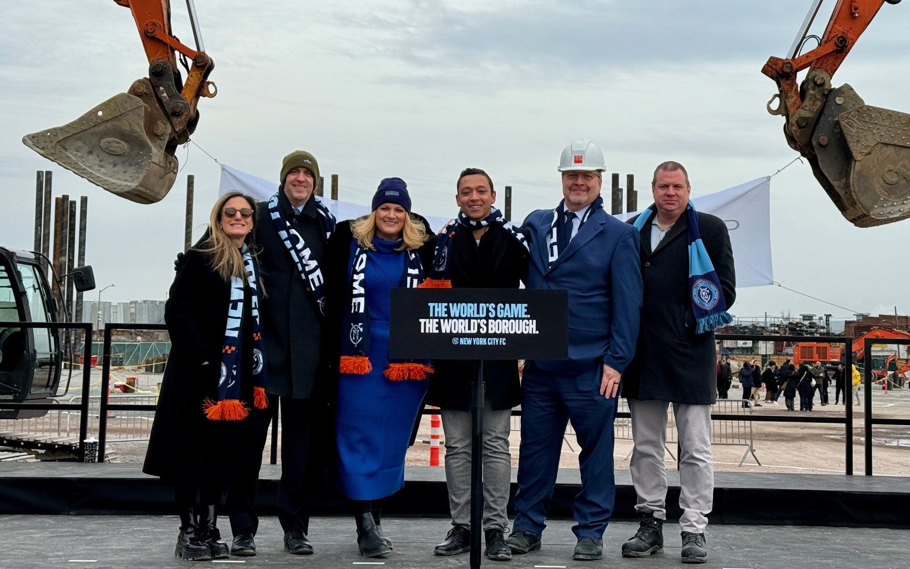 NYCFC team 2 1900 New York City FC Breaks Ground on Etihad Park in Willets Point