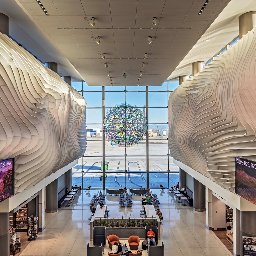 HOK-designed Salt Lake City International Airport