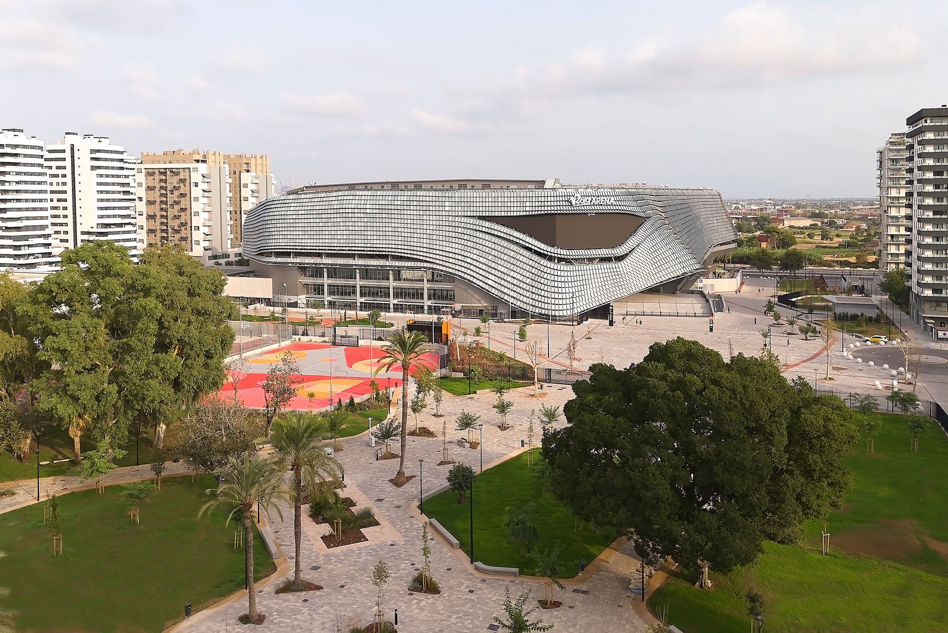 03 HOKERRE Roig Arena Valencia © ERREValencia Dron Works 1900x1270 1 Roig Arena Opens in Valencia as Premier Sports and Entertainment Destination