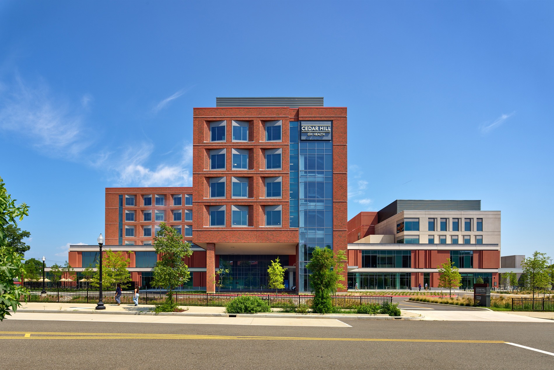 Exterior photo of the Cedar Hill Regional Medical Center in Washington, D.C.