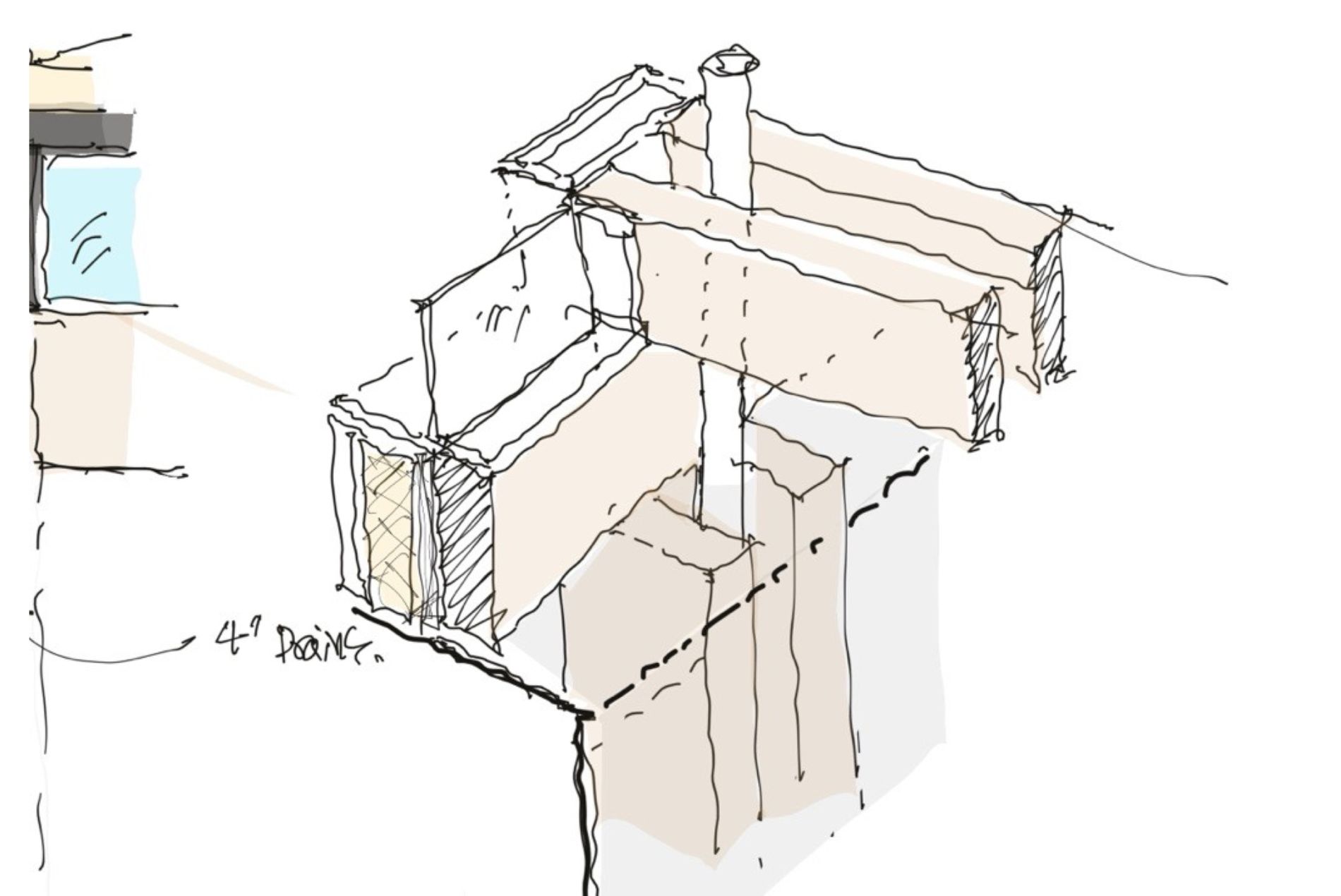 The mass timber and steel structural system at the new Monterey Airport design by HOK