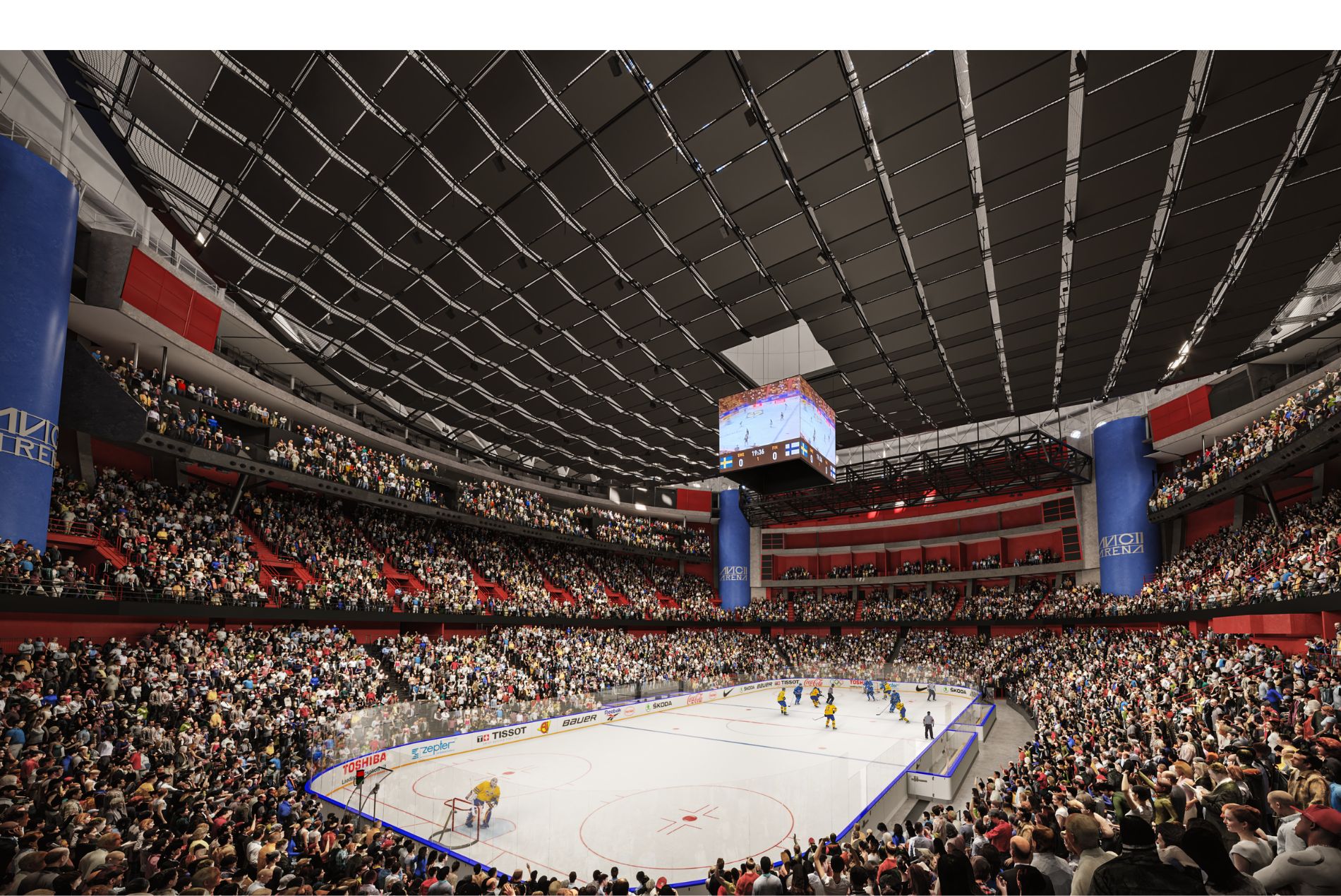 Avicii Arena Stockholm Sweden design by HOK