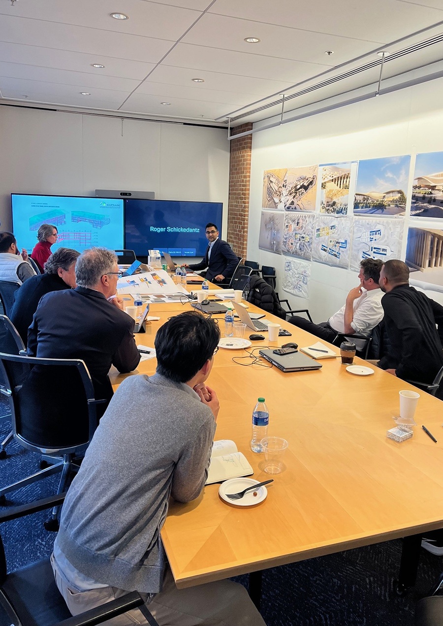 Design charette for the KAPSARC School of Public Policy Riyadh Saudi Arabia designed by HOK