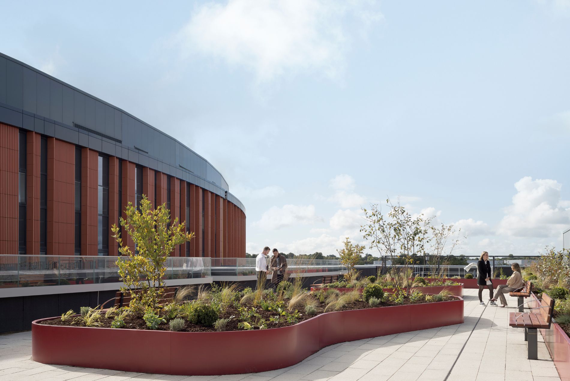 Bon Secours Limerick rooftop patient garden