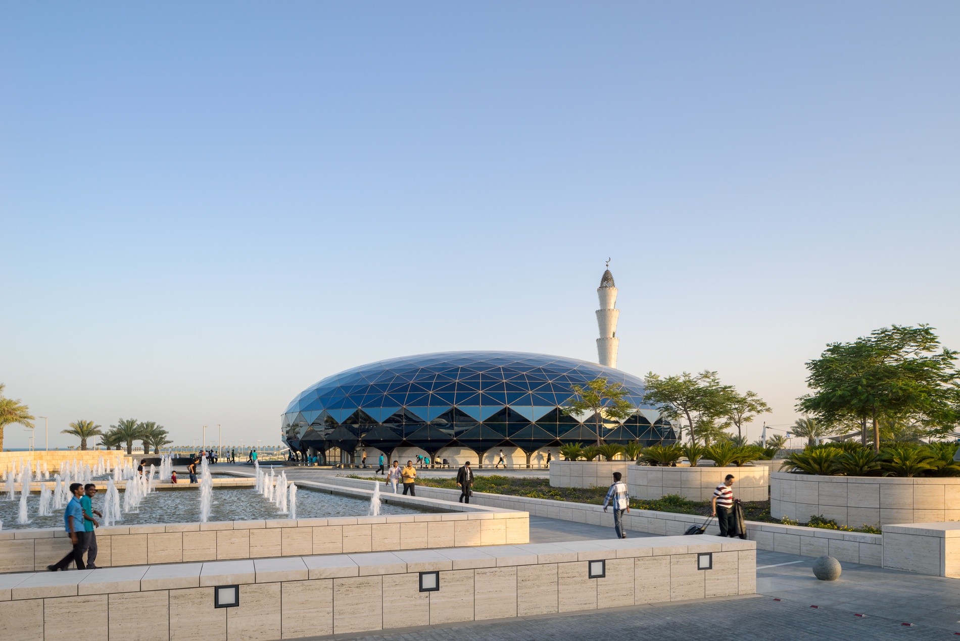 The public mosque at Hamad International Airport