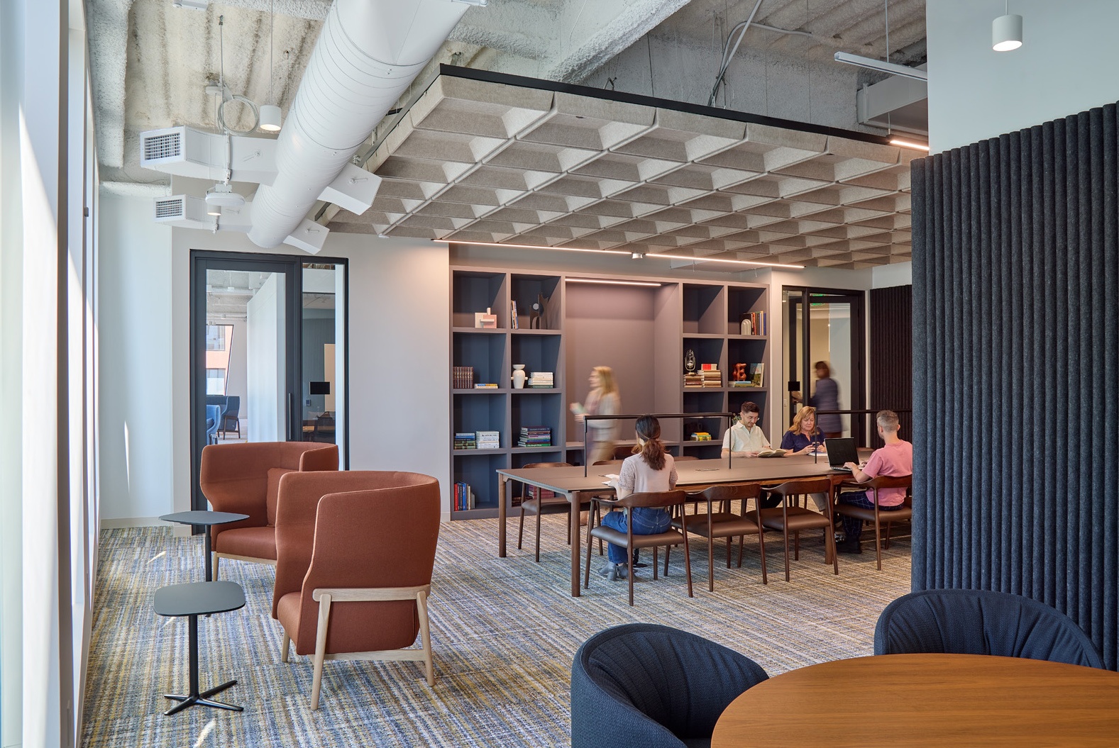 Global Headquarters at Mission Rock in San Francisco interiors designed by HOK