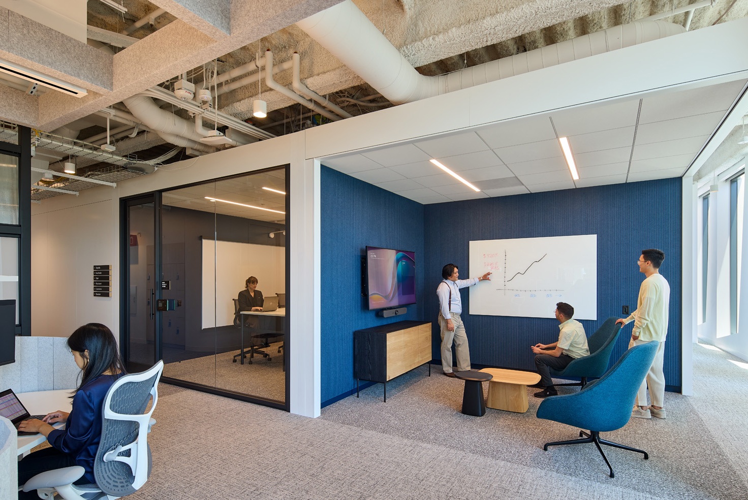 Global Headquarters at Mission Rock in San Francisco interiors designed by HOK