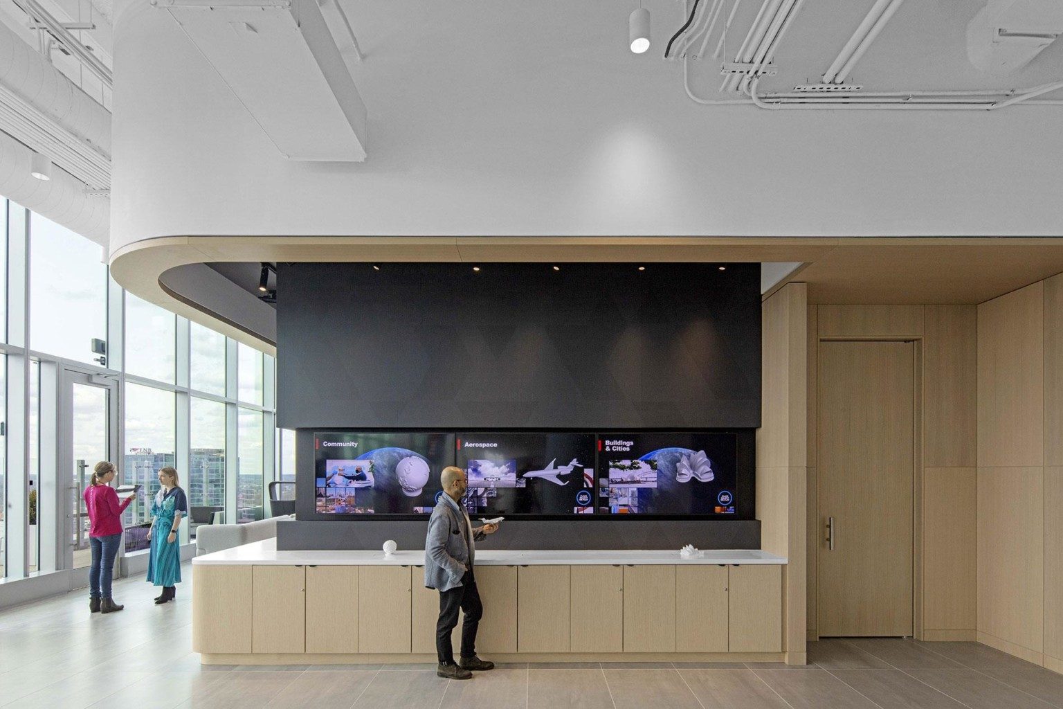 Honeywell Customer Experience Center in Charlotte, North Carolina design by HOK