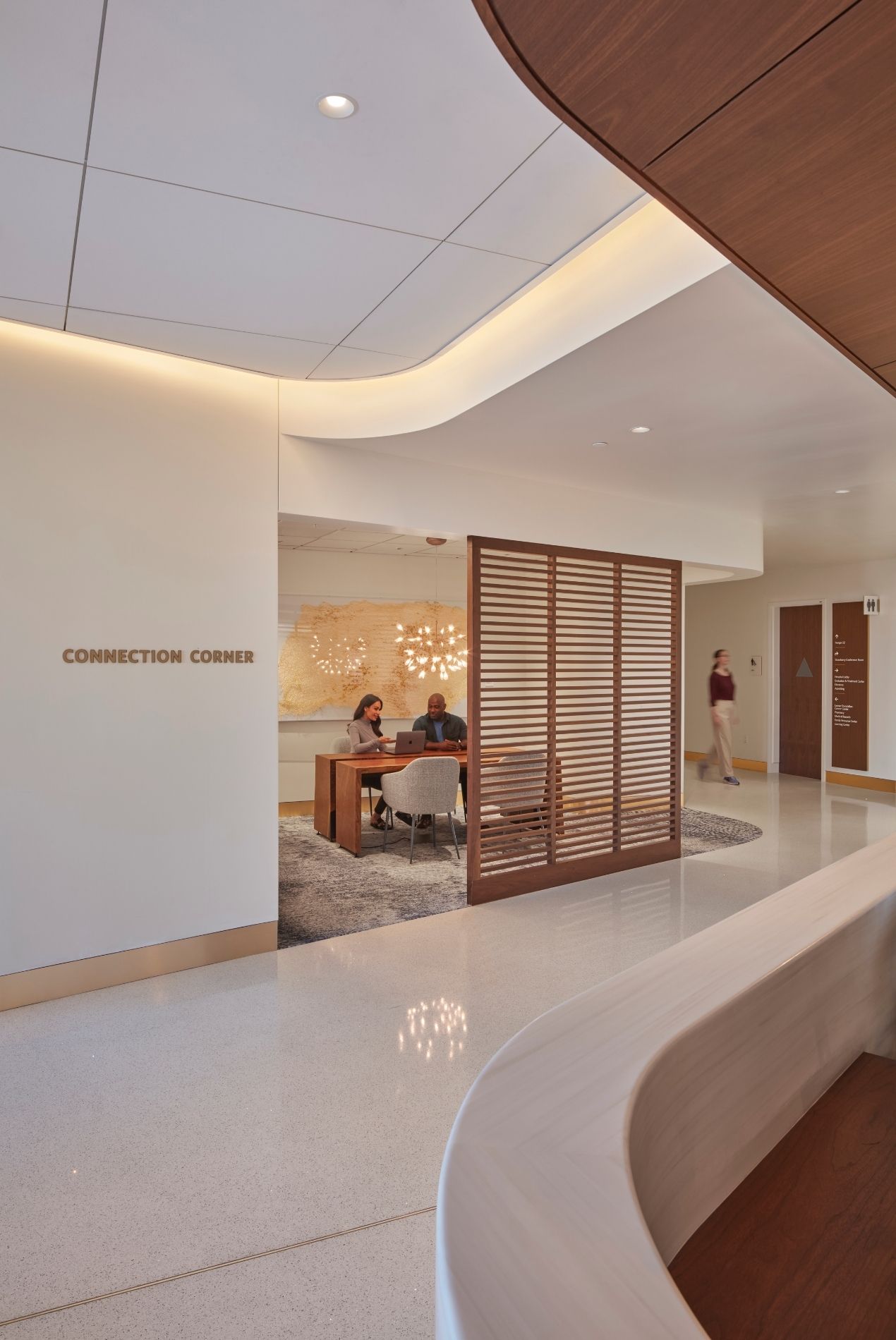 City Of Hope Orange County Interior Connection Corner