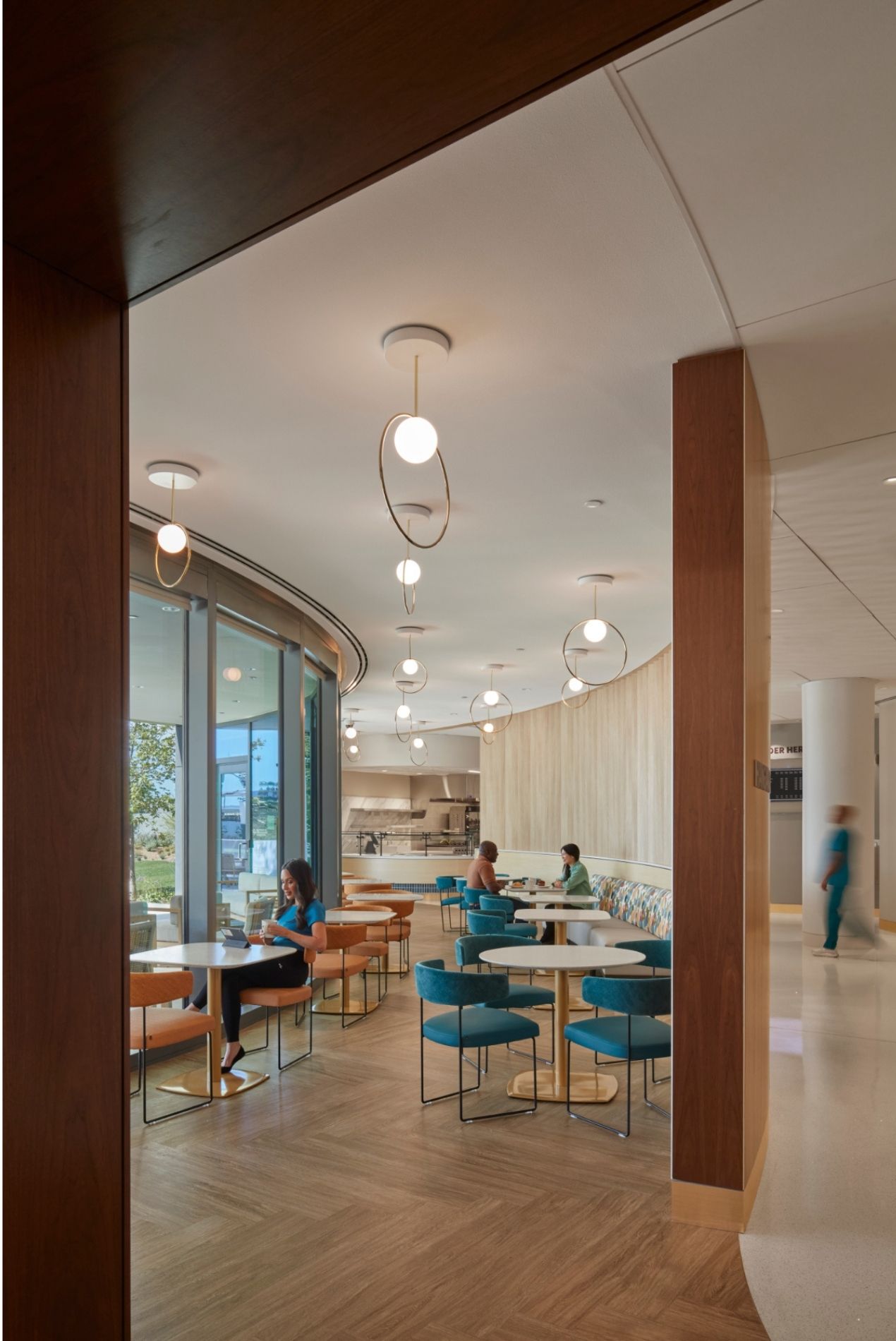 City Of Hope Orange County Interior Cafe