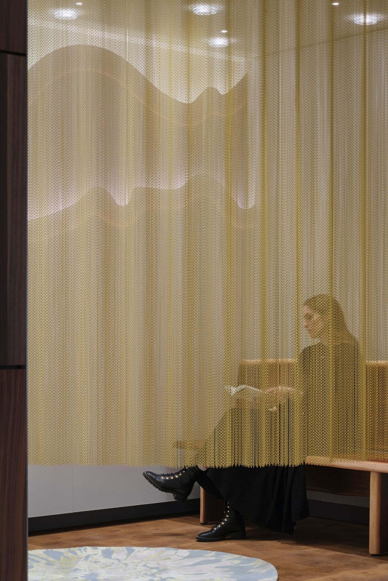 University Of Michigan Medicine D. Dan And Betty Kahn Health Care Pavilion Interior Semi Private Waiting Nook Family Respite Area