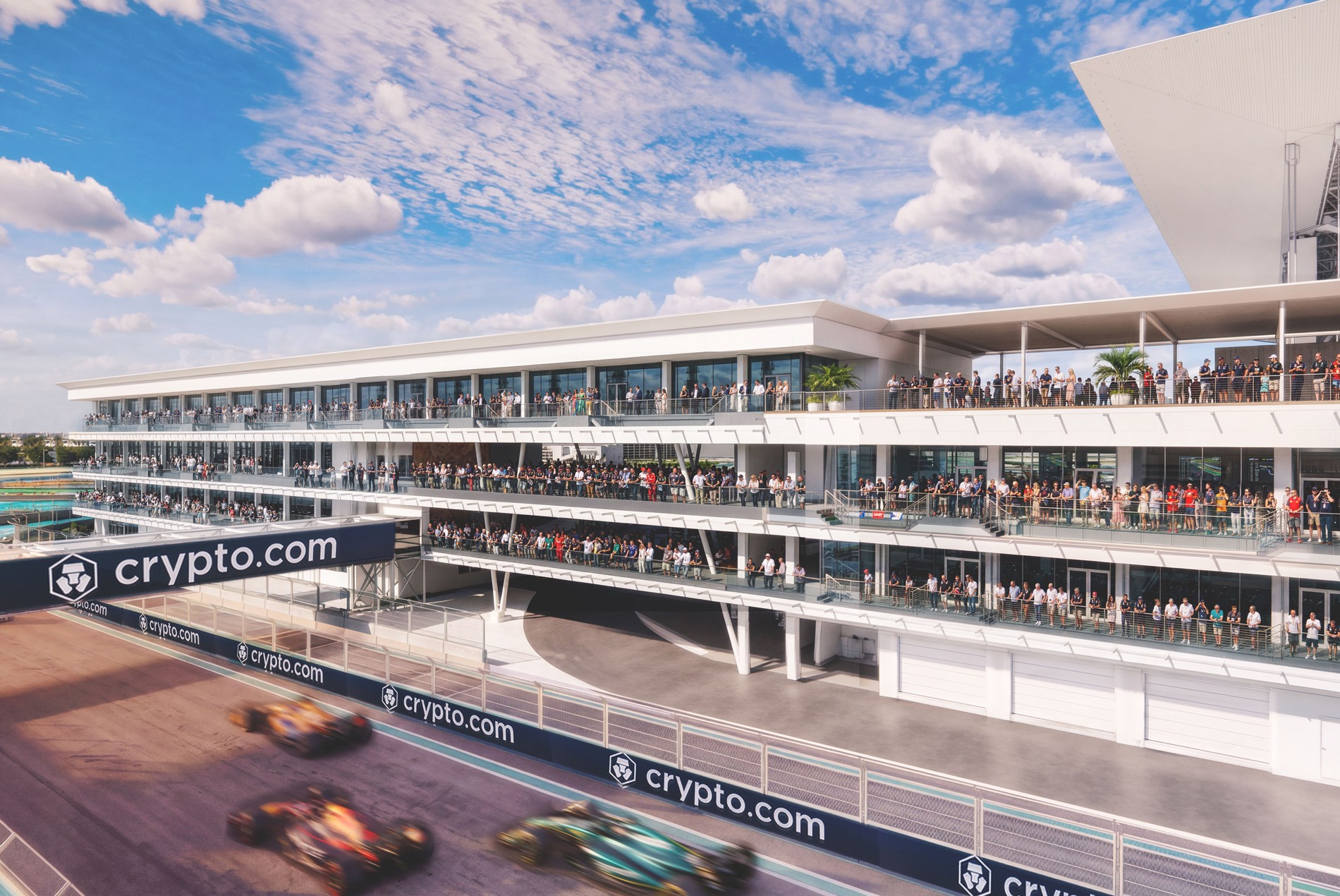 Paddock Club expansion at the Formula 1 Miami Grand Prix