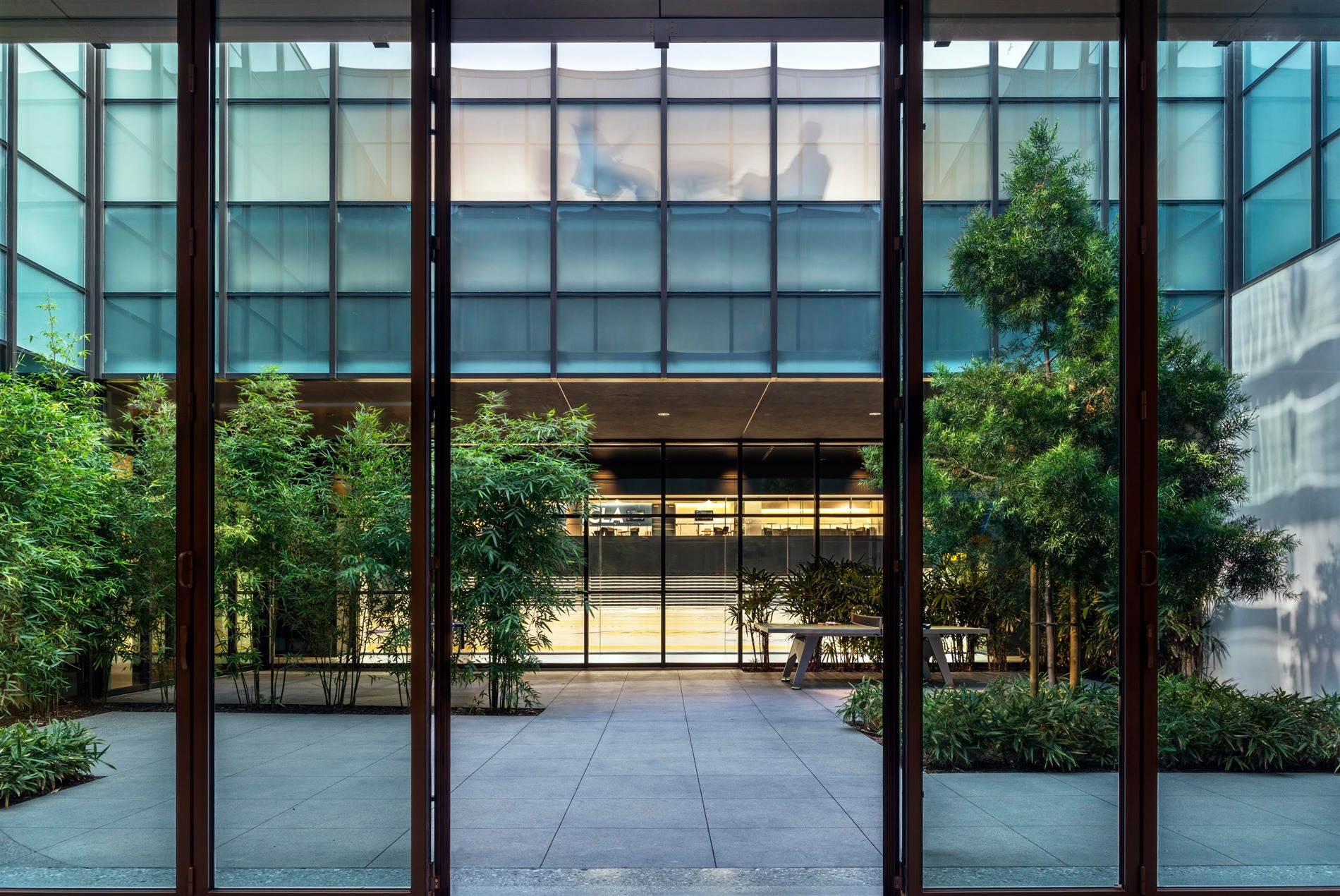 UCLA Health Los Angeles Lakers training center designed by HOK + ROSSETTI