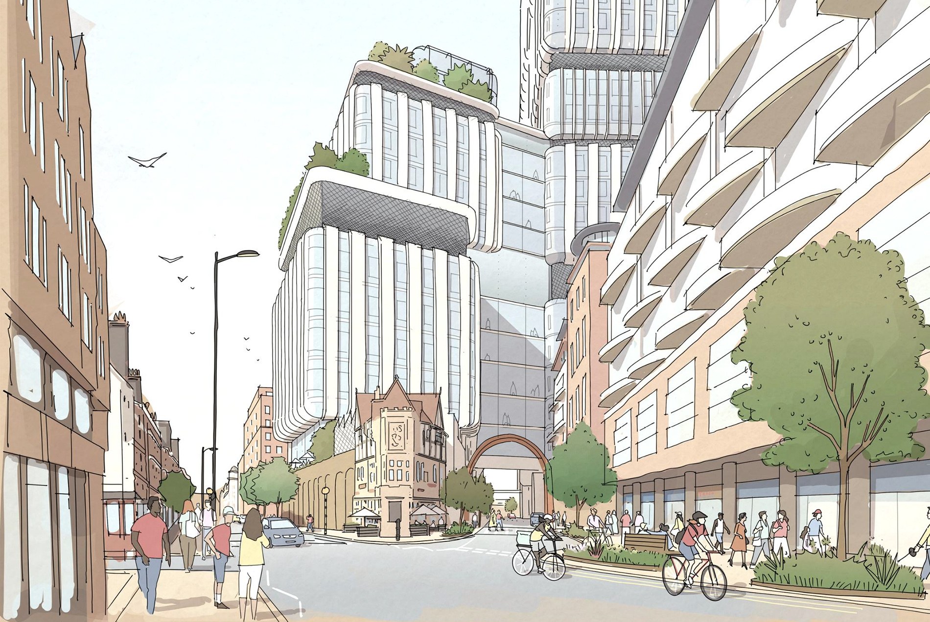 Emerging Designs Revealed for New St Mary’s Hospital in London - HOK