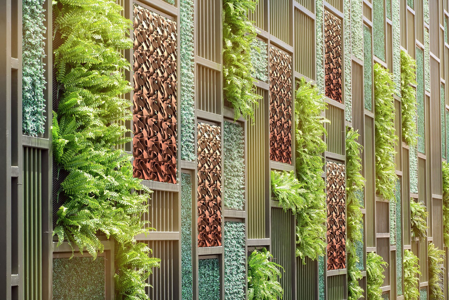 "AeroTerra: A TPMS-Based Ceramic Module System for Urban Facade Farming" by Syracuse University students