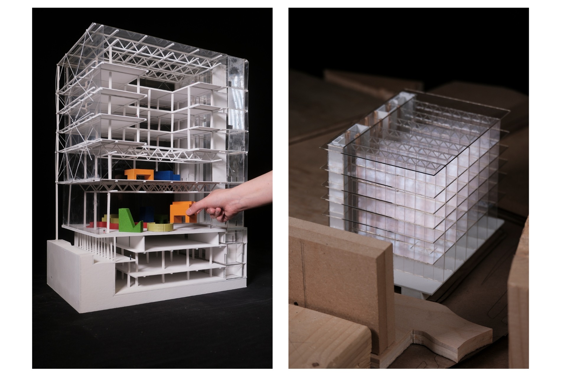 In Continuous Making: A Circular System for Retail Transformation - concept and model of Tysons by Syracuse University student